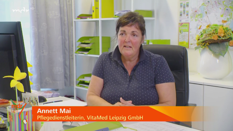 Die VitaMed Tagespflege in Leipzig bei der MDR Sendung – „Hier ab 4“
