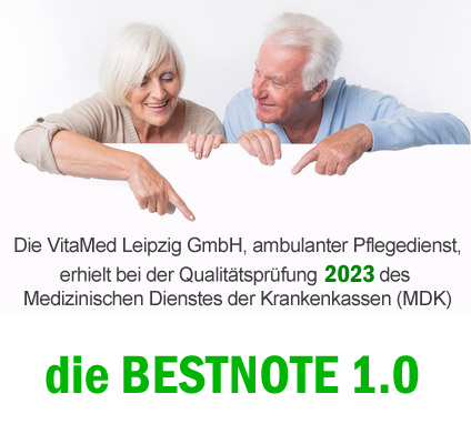 VitaMed Leipzig GmbH erhält Bestnote 1.0 bei der diesjährigen MDK-Prüfung